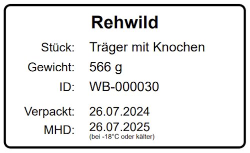 Wildaufkleber Layout 3