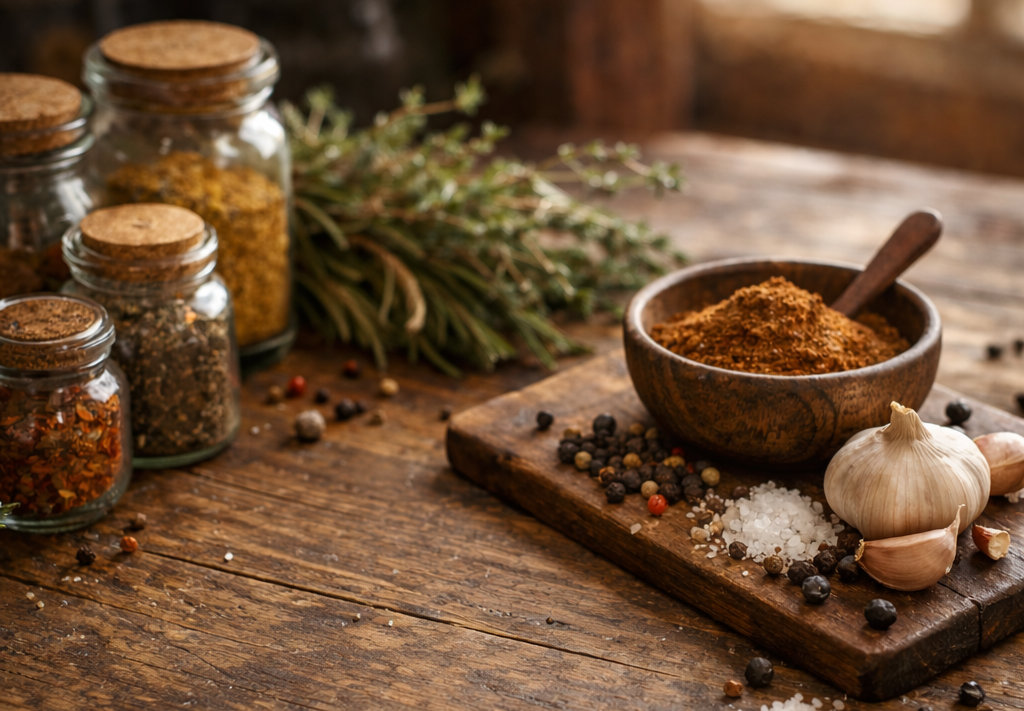 Gewürze und Inhaltstoffe